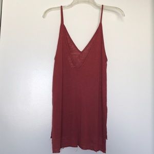 Urban Outfitters Tops - Rust colored spaghetti strap tank Urban Outfitters Tops - Rust colored spaghetti strap tank